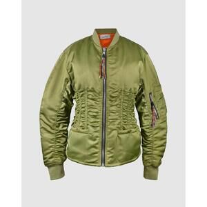 NEW MONOKI women's bombers jacket in khaki